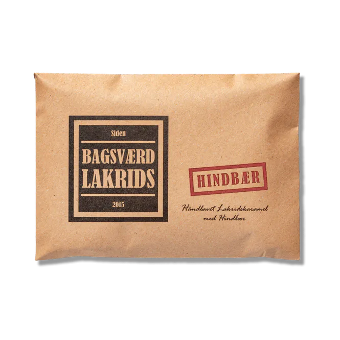 Huvudbild Hindbaer 160gr Bagsvaerd Lakrids Danmark