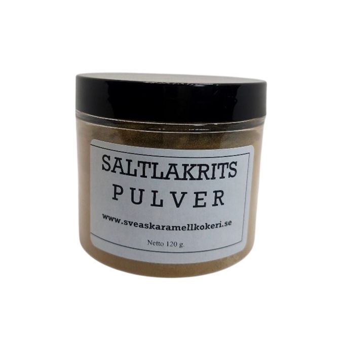 Huvudbild Svea Saltlakritspulver 50/50 120gr