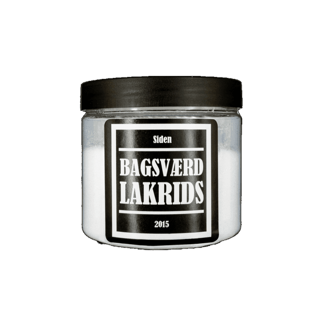 Huvudbild Salmiakpulver 100gr Bagsvaerd Lakrids