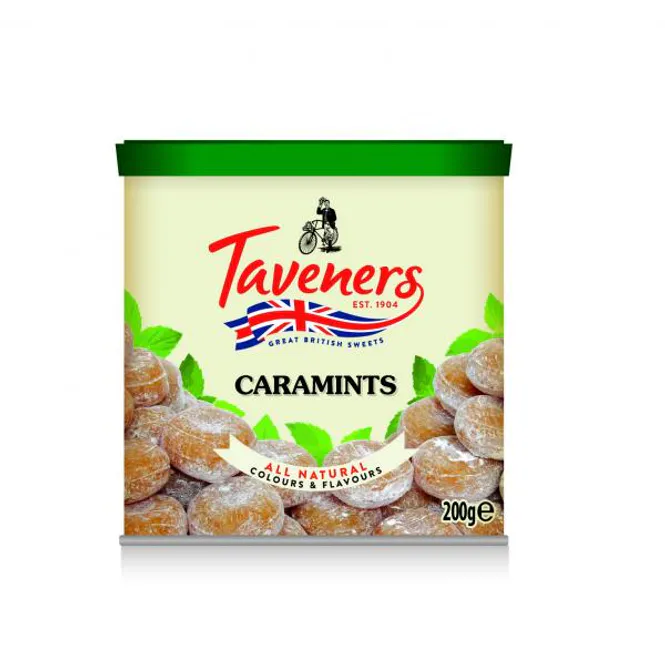 Huvudbild Caramint Drops 200gr Taveners